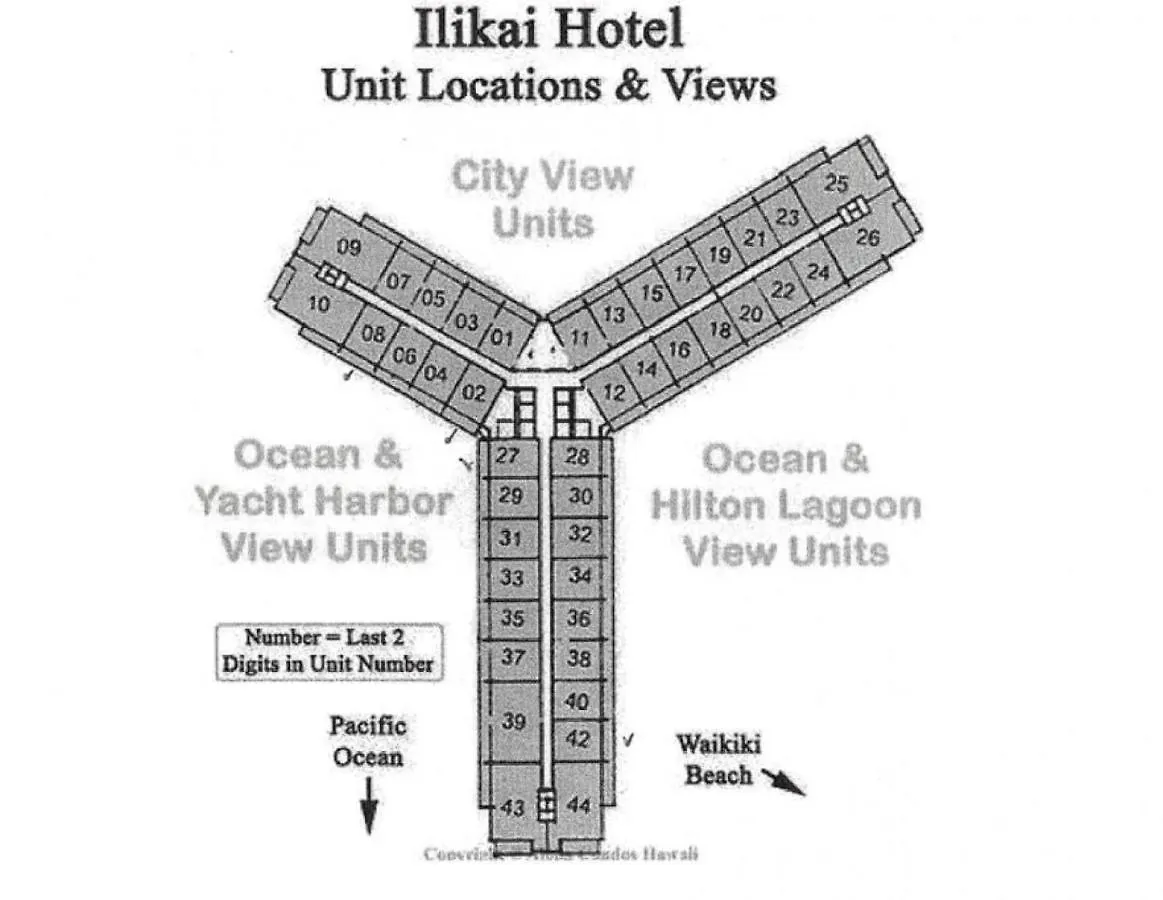 Feriehus Ilikai Apt 2106 - Spacious Studio With Spectacular Ocean & Harbor Views Honolulu